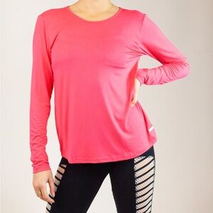 Pink Women's Long Sleeve Top